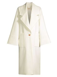 Шерстяное пальто с расклешенными рукавами Affinity Ginger &amp; Smart, кремовый