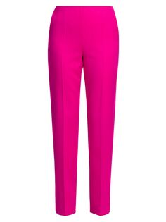 Шерстяные брюки-смокинги Giorgio Armani, розовый