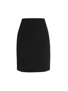 Шелковая юбка-карандаш Giorgio Armani, черный