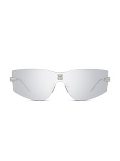 Солнцезащитные очки 4GEM в маске Givenchy, серебряный