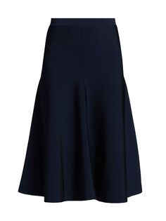 Расклешенная юбка из основного трикотажа Giorgio Armani