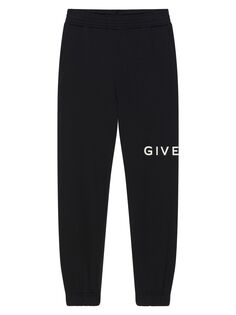 Брюки Slim Fit 4G Jogger Givenchy, черный