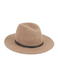 Мэдисон Шерстяная фетровая шляпа Hat Attack, черный