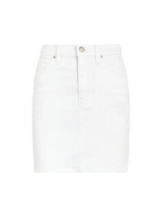 Джинсовая мини-юбка Viper Hudson Jeans, белый