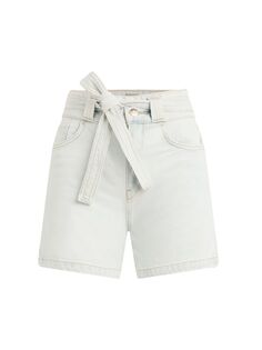 Универсальные джинсовые шорты с завязками на талии Hudson Jeans