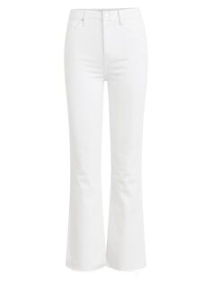 Укороченные джинсы скинни Faye Hudson Jeans, белый