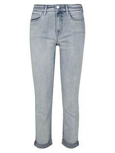 Укороченные узкие джинсы-бойфренды со средней посадкой Jen7