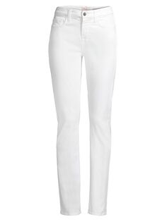 Узкие моделирующие прямые джинсы Jen7, белый