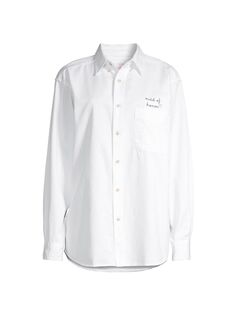 Рубашка свободного кроя Maid Of Honor с вышивкой juju + stitch, белый