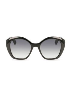 Солнцезащитные очки Babe 54MM Butterfly Lanvin, черный