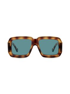 Квадратные солнцезащитные очки LOEWE x Paula&apos;s Ibiza 56 мм Loewe, синий