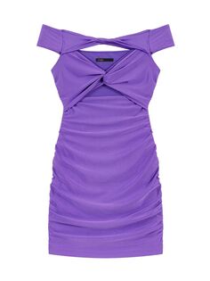 Короткое платье Maje, фиолетовый