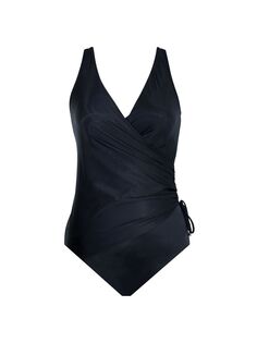 Цельный купальник Razzle Dazzle Miraclesuit Swim, черный