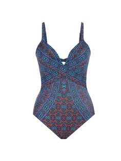 Слитный купальник Romani Captivate Miraclesuit Swim, разноцветный