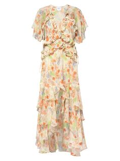 Платье макси Alana с цветочным принтом MISA Los Angeles