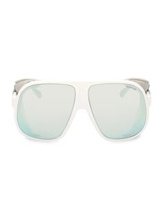 Солнцезащитные очки-дифракторы Moncler, белый