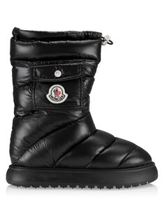 Ботинки Gaia Pocket Mid Snow Moncler, черный