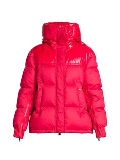 Пуховик Etival Moncler, красный