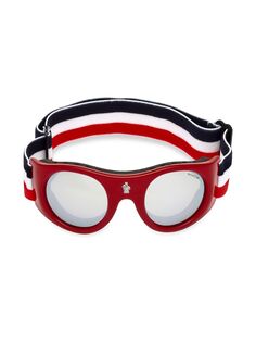 Лыжные очки City 55MM Moncler, красный
