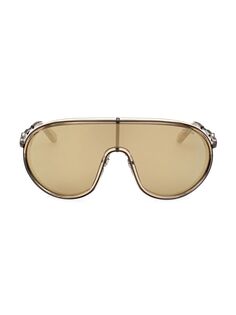 Авангард солнцезащитные очки Moncler, золотой