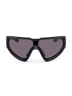 Солнцезащитные очки с оберткой Moncler, черный
