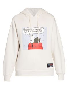 Худи Peanuts x Moncler Snoopy Moncler, белый