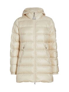 Короткая парка Mailine Glements Moncler, бежевый