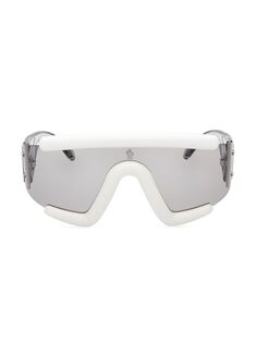 Солнцезащитные очки Lancer Shield Moncler, белый