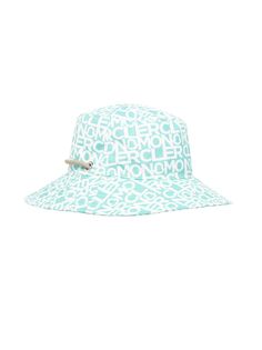 Шляпа-ведро с логотипом Moncler, зеленый