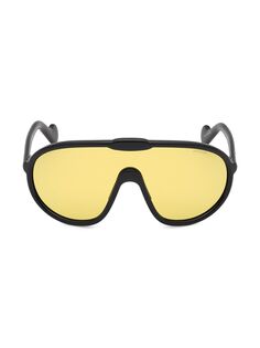 Галометрические солнцезащитные очки Moncler, черный