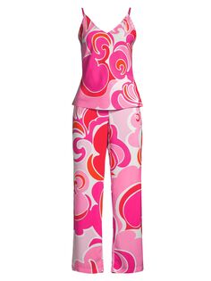 Пижамный комплект Nami из 2 предметов на бретелях Natori, розовый