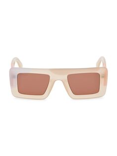 Прямоугольные солнцезащитные очки Seattle 50 мм Off-White, разноцветный