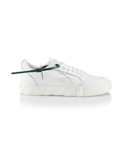 Низкие кроссовки из вулканизированной кожи Off-White, белый