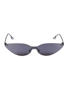Солнцезащитные очки «кошачий глаз» Celeste 142MM Philo, черный