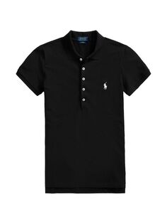 Поло Julie с короткими рукавами Polo Ralph Lauren, черный