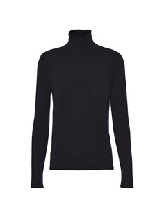 Кашемировый и шелковый свитер Prada, черный