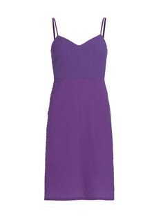 Платье Charmat длиной до колена Rachel Comey, фиолетовый