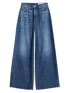 Легкие джинсы Sofie с широкими штанинами rag &amp; bone