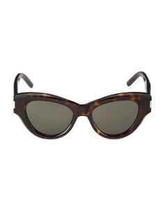 Солнцезащитные очки «кошачий глаз» 51 мм Saint Laurent