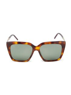 Солнцезащитные очки «кошачий глаз» 56 мм Saint Laurent