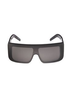 Квадратные солнцезащитные очки Documenta 60 мм Rick Owens, черный
