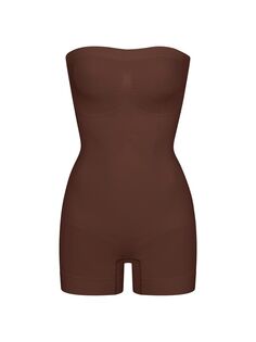 Бесшовное боди без бретелек Sculpt Shortie SKIMS