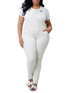 Джинсовый комбинезон Brenda Slink Jeans, Plus Size