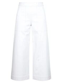 Широкие укороченные брюки Silver Lining Petite Spanx, белый
