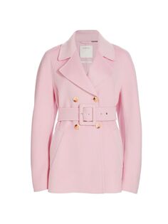 Куртка Dritto с поясом Sportmax, розовый