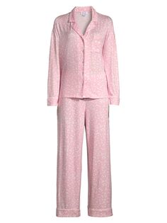 Пижамный комплект Mini Heart из двух частей Splendid, розовый