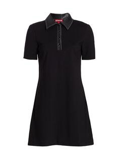 Мини-платье Jay Polo STAUD, черный