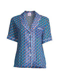 Рубашка с коротким рукавом с принтом Stella Jean, разноцветный