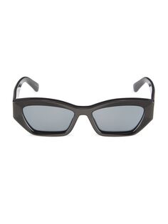 Квадратные солнцезащитные очки 54 мм Stella McCartney, черный