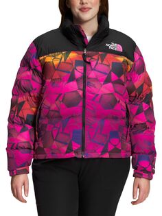 Куртка Nuptse 1996 года в стиле ретро с принтом Plus The North Face, розовый